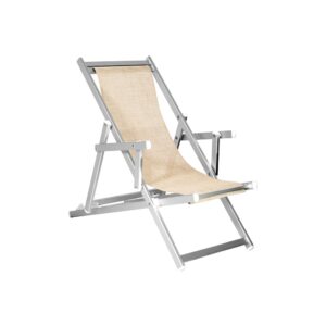 Deck chair with armrests Adriatic