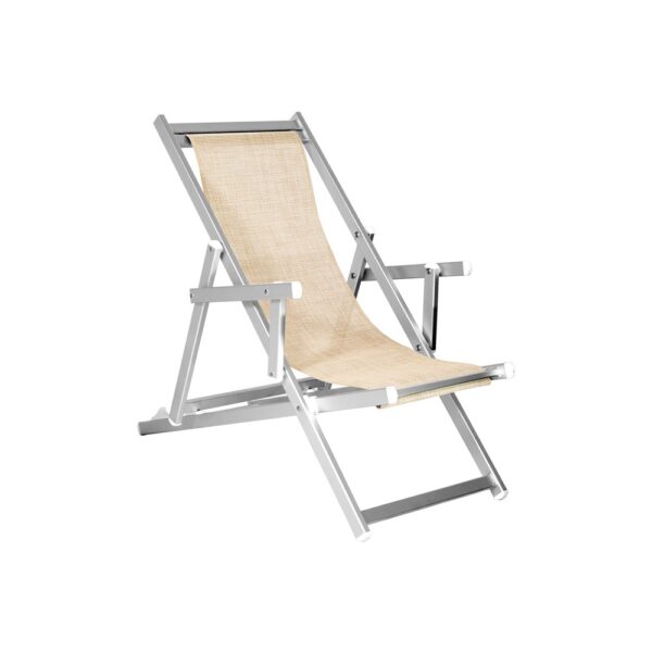Deck chair with armrests Adriatic