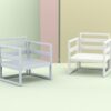 MYKONOS LOUNGE Armchair